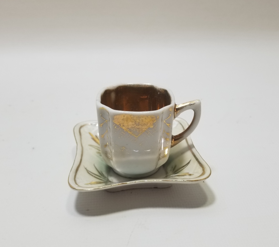 ÜZERİ ALTIN VERMEYLİ OSMANLI DÖNEMİ NADİR FİNCAN TAKIMI