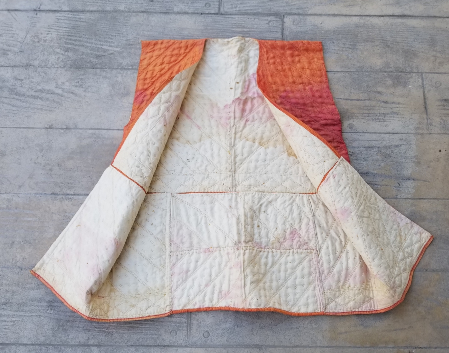 OSMANLI DÖNEMİ ÇOK NADİR DERVİŞ İPEK YELEĞİ