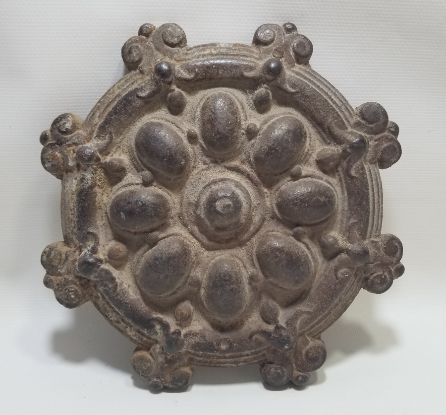 NADİR TİPTE OSMANLI DÖNEMİ BÜYÜK BOY RUM KAPI TOKMAĞI AYNASI