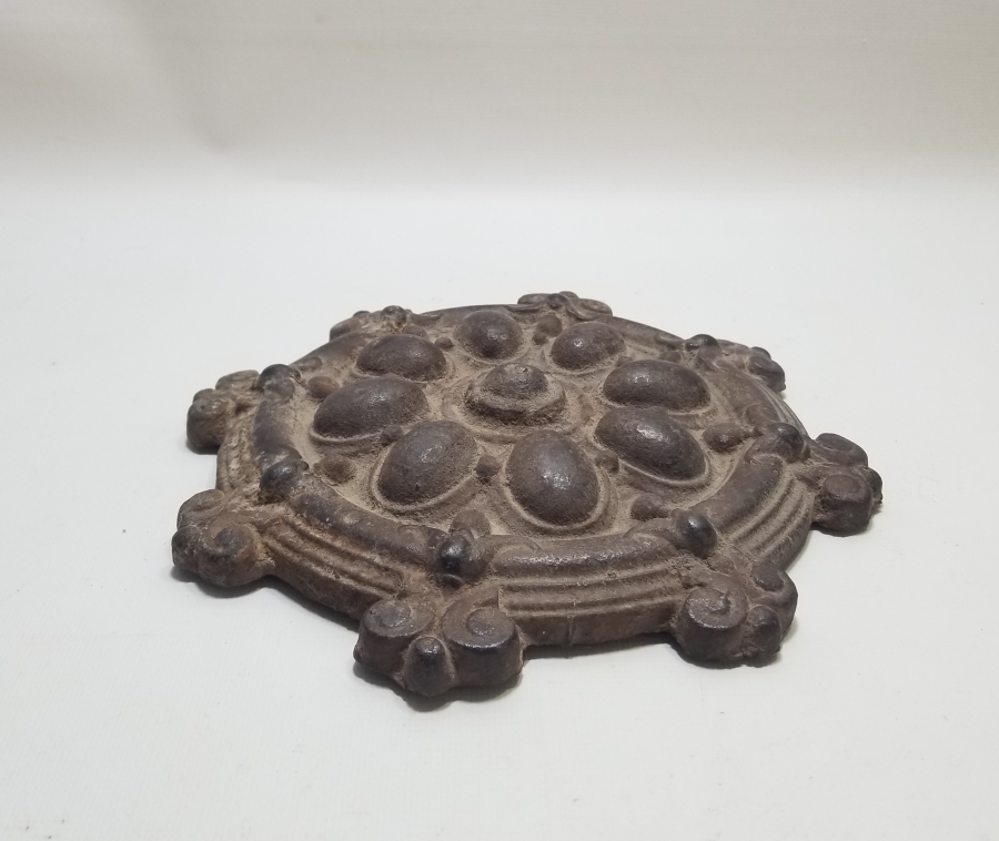 NADİR TİPTE OSMANLI DÖNEMİ BÜYÜK BOY RUM KAPI TOKMAĞI AYNASI