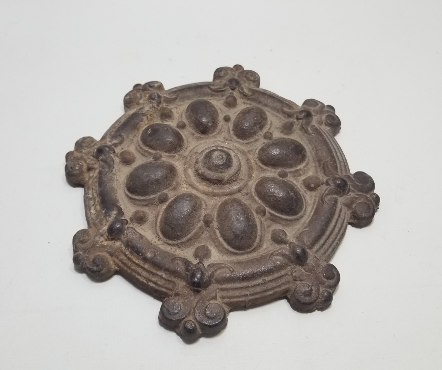 NADİR TİPTE OSMANLI DÖNEMİ BÜYÜK BOY RUM KAPI TOKMAĞI AYNASI