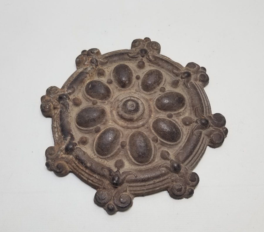 NADİR TİPTE OSMANLI DÖNEMİ BÜYÜK BOY RUM KAPI TOKMAĞI AYNASI