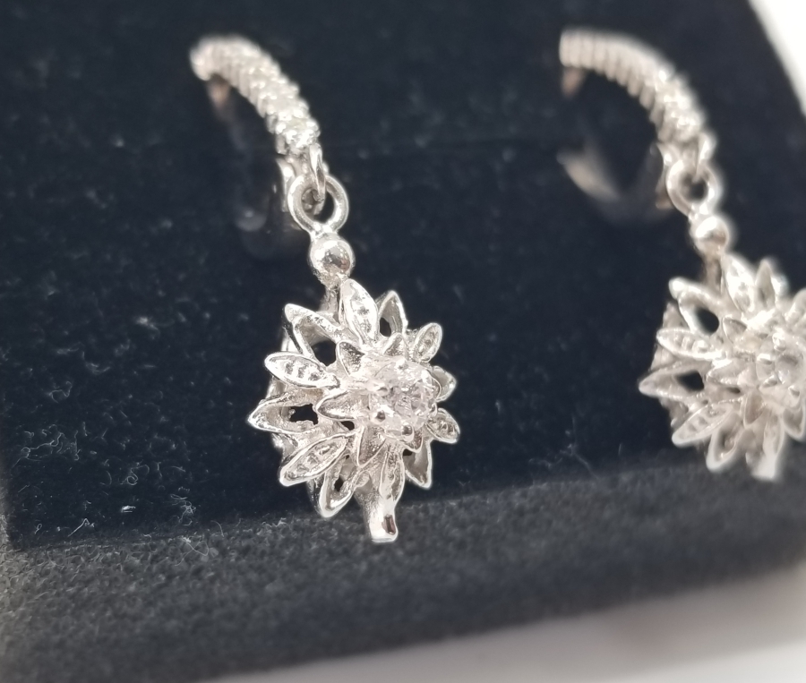 PIRLANTA TAŞLI KOLYE KÜPE TAKIMI