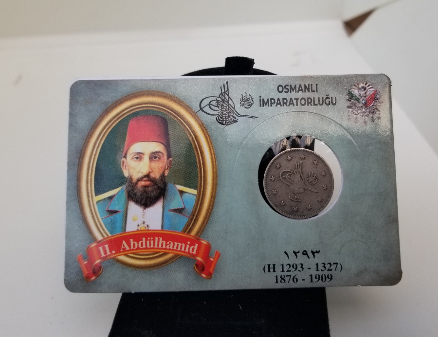 SULTAN ABDÜLHAMİD DÖNEMİ GÜMÜŞ 2 KURUŞ MECİDİYE