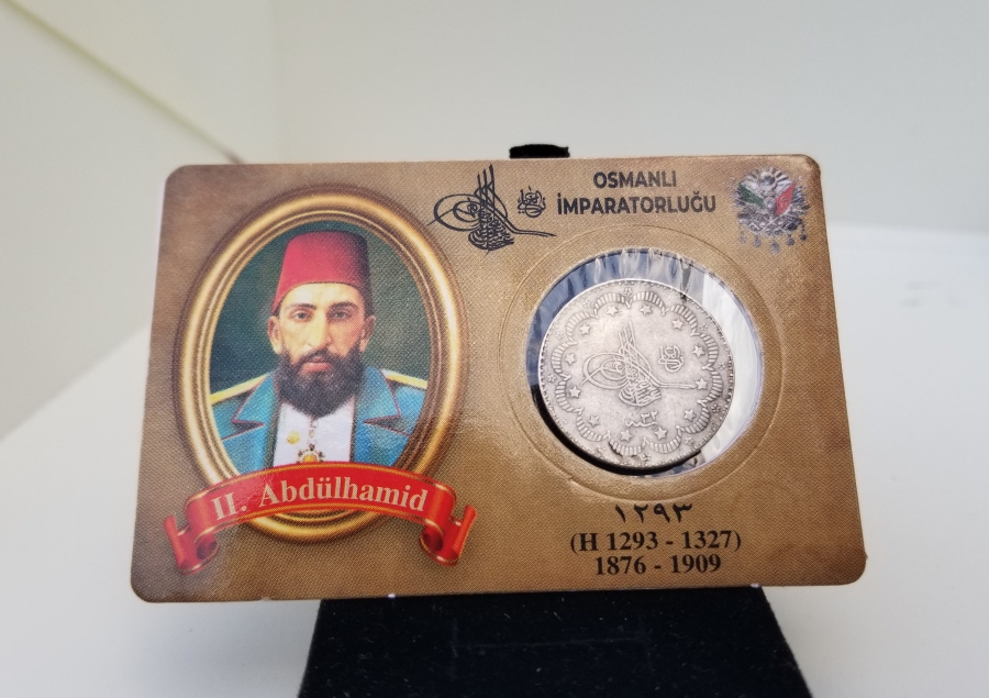 SULTAN ABDÜLHAMİD HAN DÖNEMİ GÜMÜŞ 5 KURUŞ PARA