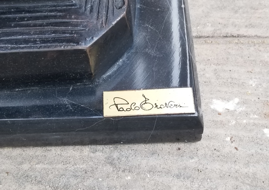 BÜYÜK BOY ANTİKA BRONZ HEYKEL