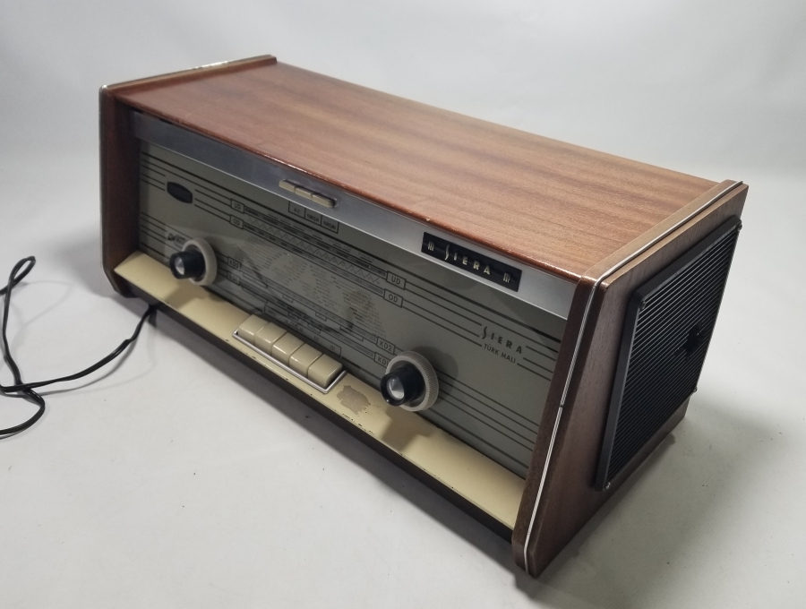 AHŞAP KASA ANTİKA RADYO