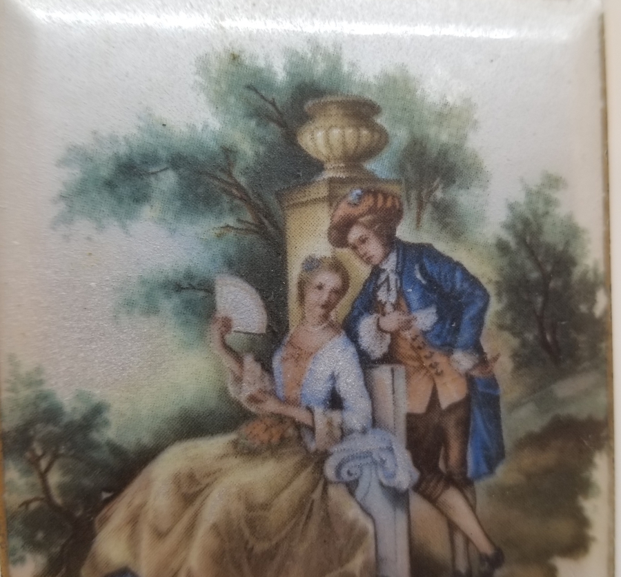 ANTİKA EMAYE FRANSIZ PANO