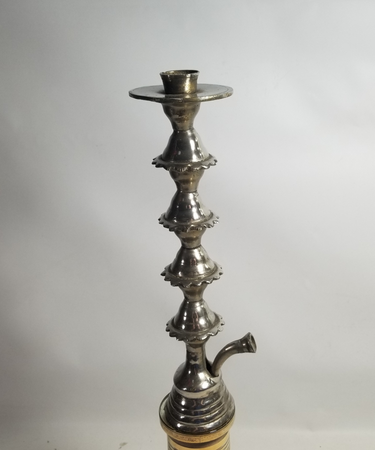 ÜZERİ ALTIN VARAKLI OSMANLI DÖNEMİ NADİR NARGİLE