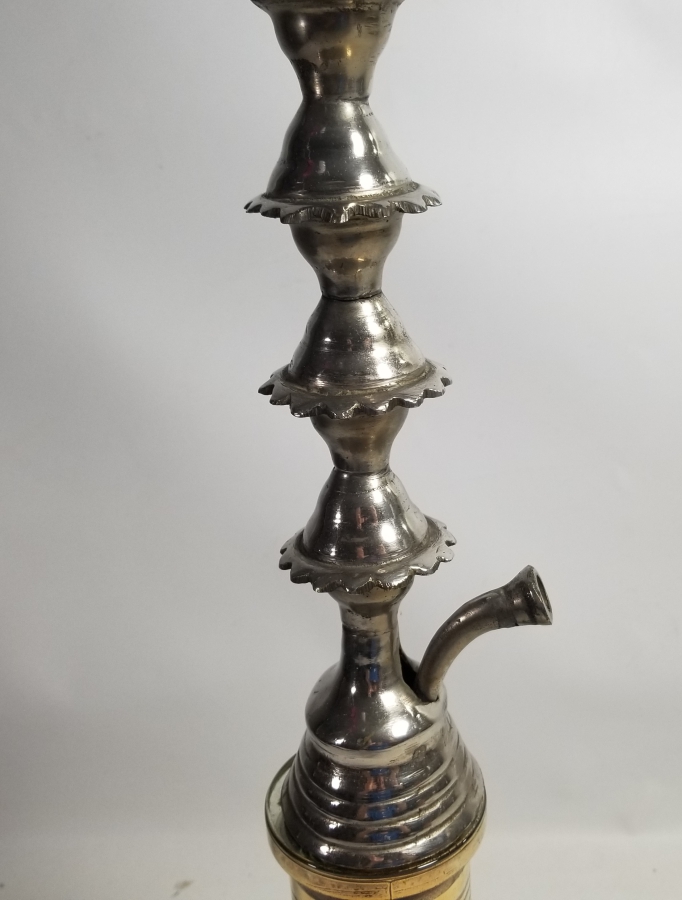 ÜZERİ ALTIN VARAKLI OSMANLI DÖNEMİ NADİR NARGİLE