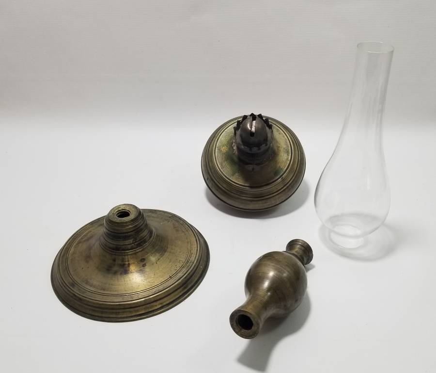 OSMANLI DÖNEMİ NADİR TİPTE SÜLEYMANİYE GAZ LAMBASI