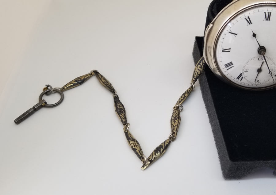 1800 BAŞLARI JOHN EVANS GÜMÜŞ ÇİFT KASA PRIOR CEP SAATİ