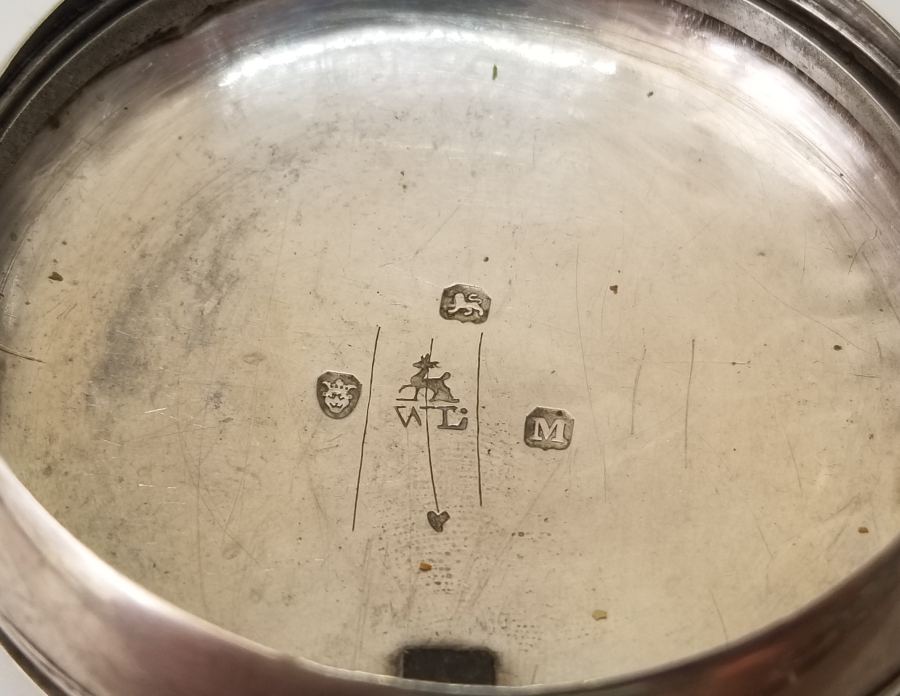 1800 BAŞLARI JOHN EVANS GÜMÜŞ ÇİFT KASA PRIOR CEP SAATİ