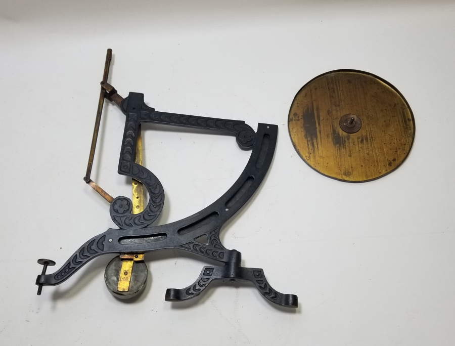 EMAYE KADRANLI ANTİKA DEV BOY POSTA TERAZİSİ