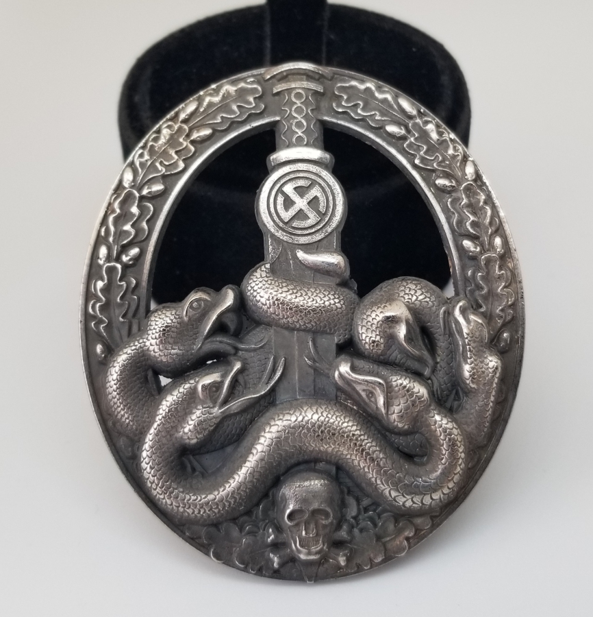 2. DÜNYA SAVAŞI DÖNEMİ NADİR GÜMÜŞ NAZİ BRÖVE