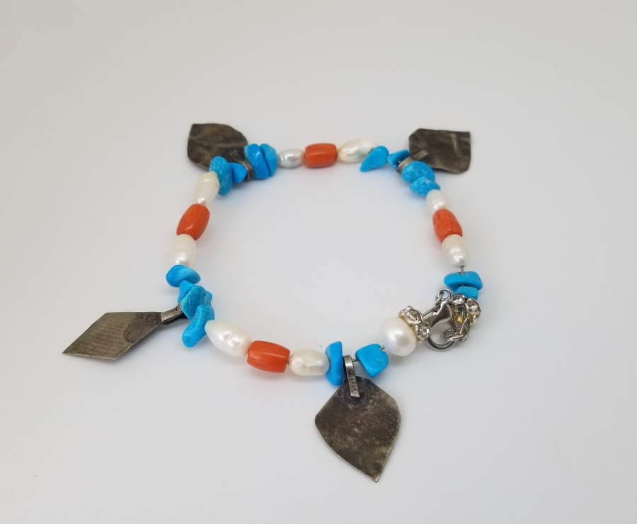 DOĞAL TAŞLI ÖZEL YAPIM BİLEKLİK - BİLEZİK