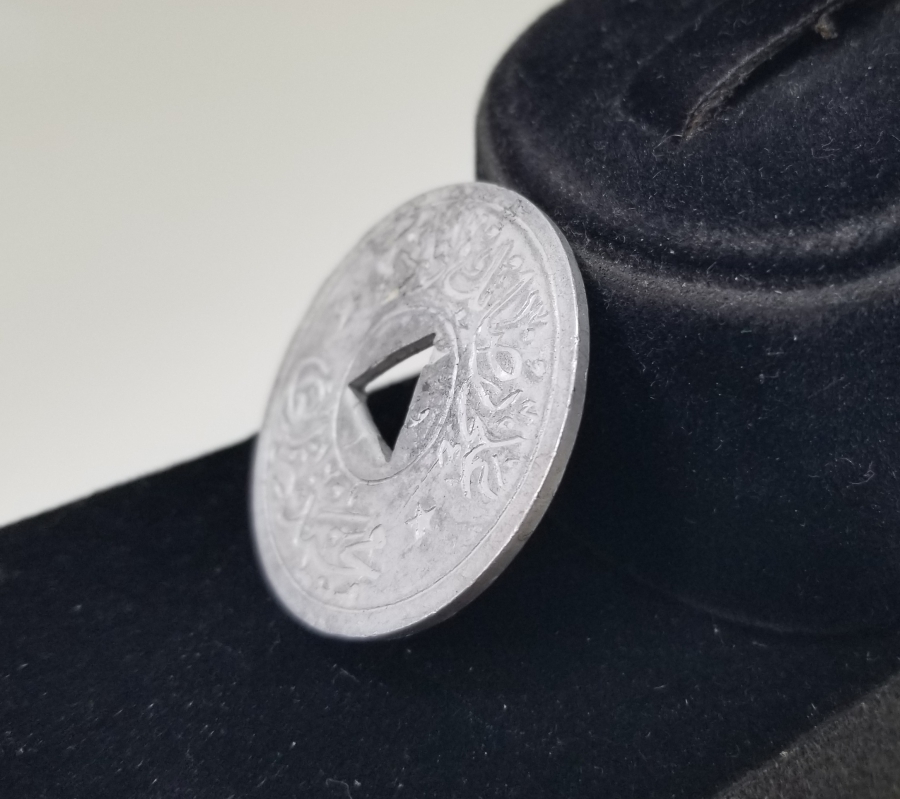 OSMANLI DÖNEMİ ALİ RIZA BEYZADE MEHMET SEZAİ ZEYTİN TOPLAMA JETONU