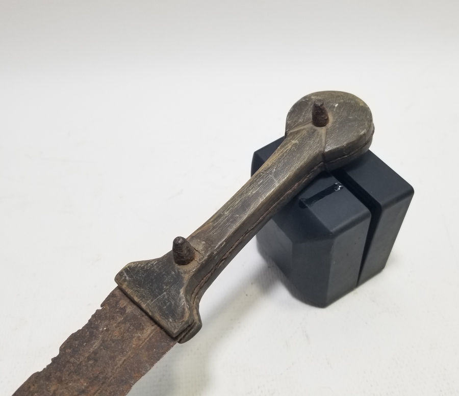 OSMANLI DÖNEMİ BÜYÜK BOY BOYNUZ SAPLI ÇERKES KAMASI