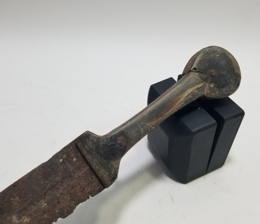 OSMANLI DÖNEMİ BÜYÜK BOY BOYNUZ SAPLI ÇERKES KAMASI