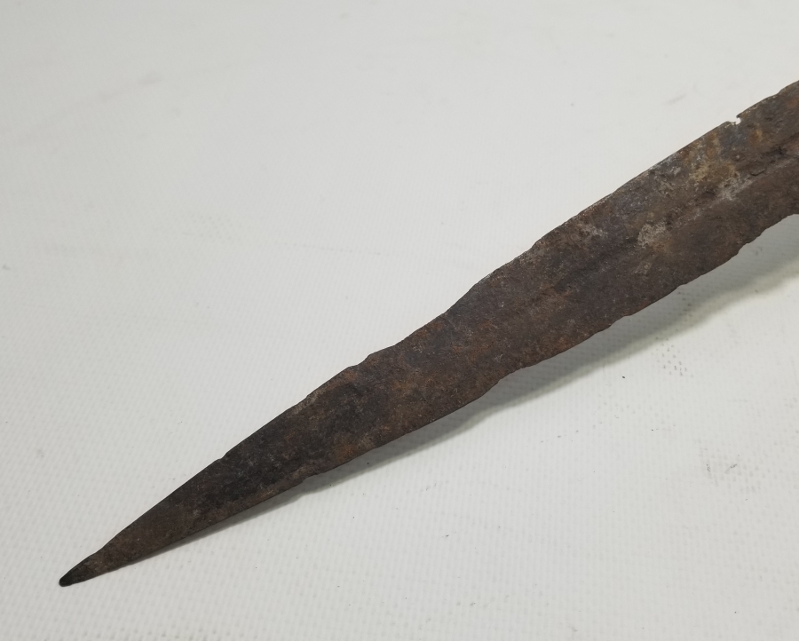 OSMANLI DÖNEMİ BÜYÜK BOY BOYNUZ SAPLI ÇERKES KAMASI