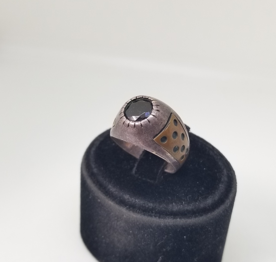 DOĞAL TAŞLI GÜMÜŞ YÜZÜK