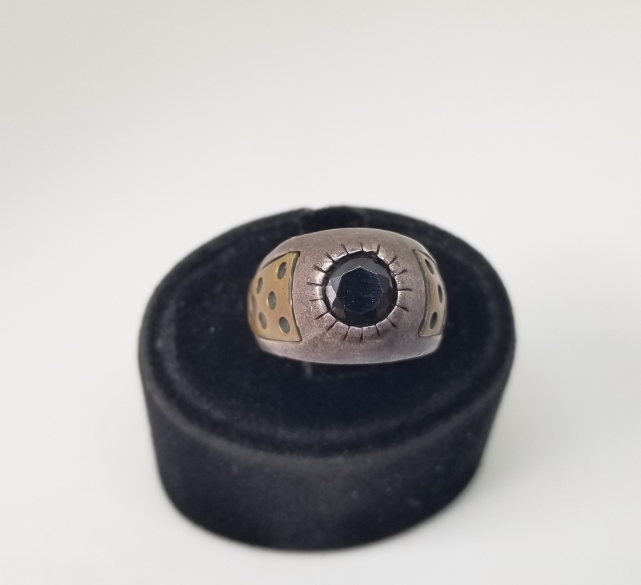 DOĞAL TAŞLI GÜMÜŞ YÜZÜK