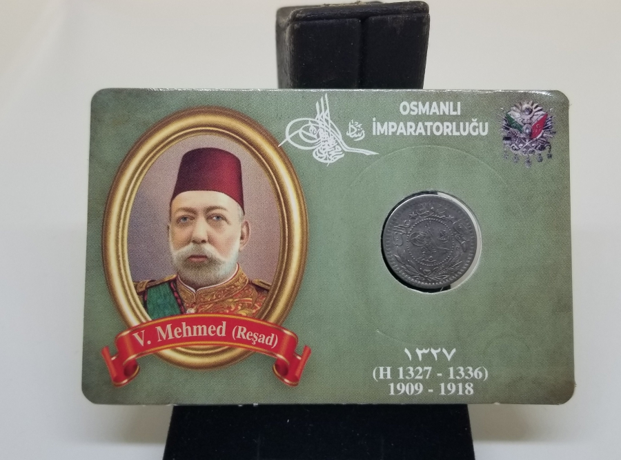 MEHMED REŞAD HAN DÖNEMİ KAPAMASINDA NİKEL 5 PARA