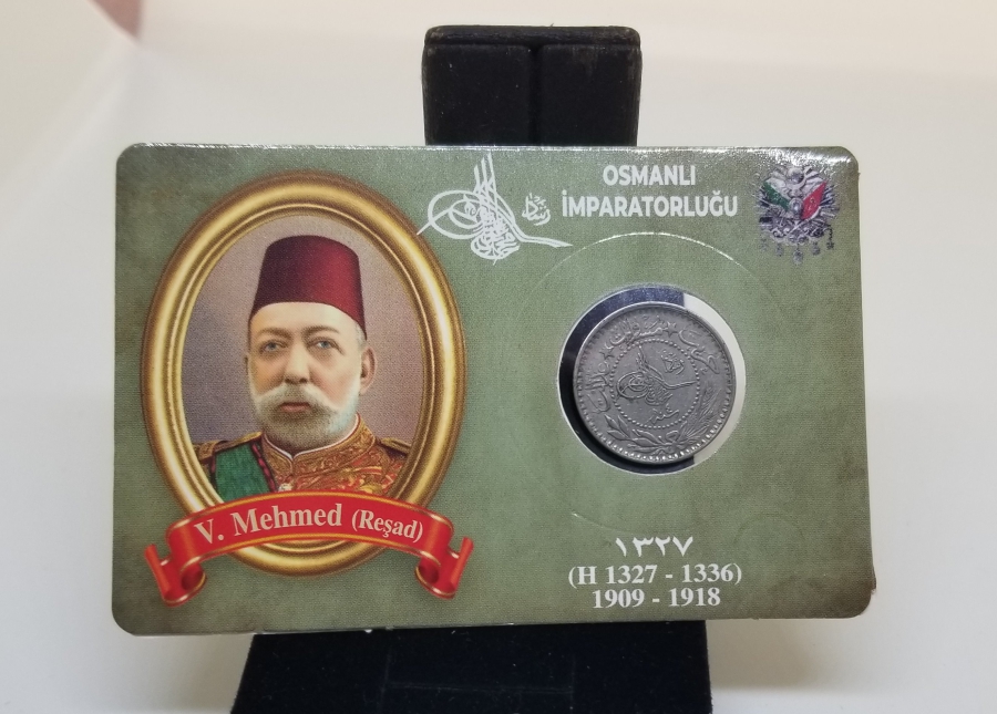 MEHMED REŞAD HAN DÖNEMİ KAPAMASINDA NİKEL 10 PARA