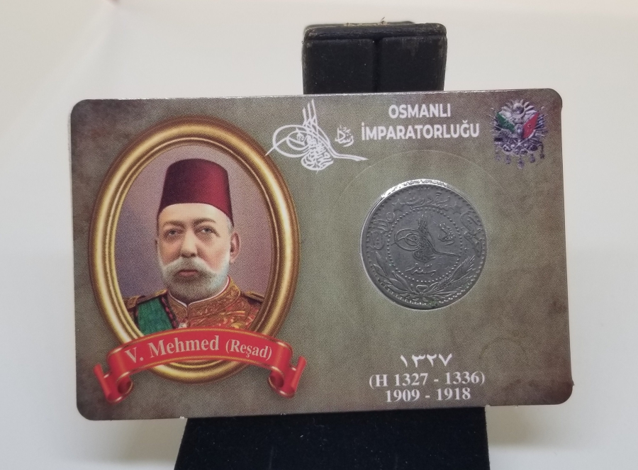 MEHMED REŞAD HAN DÖNEMİ KAPAMASINDA NİKEL 20 PARA