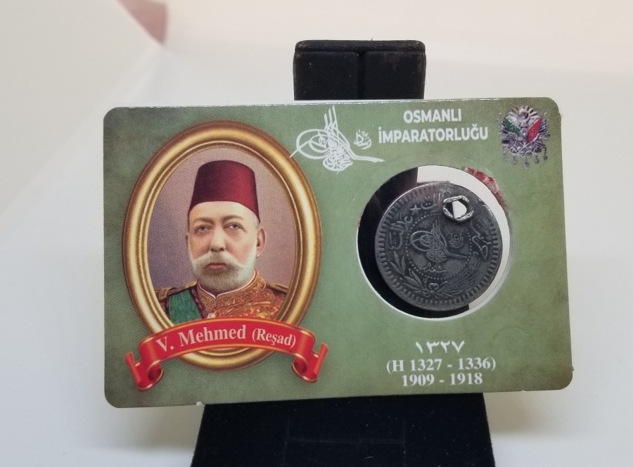 MEHMED REŞAD HAN DÖNEMİ KAPAMASINDA NİKEL 40 PARA