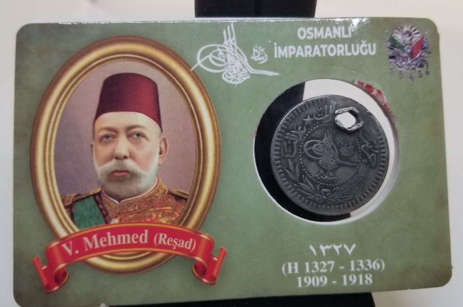 MEHMED REŞAD HAN DÖNEMİ KAPAMASINDA NİKEL 40 PARA