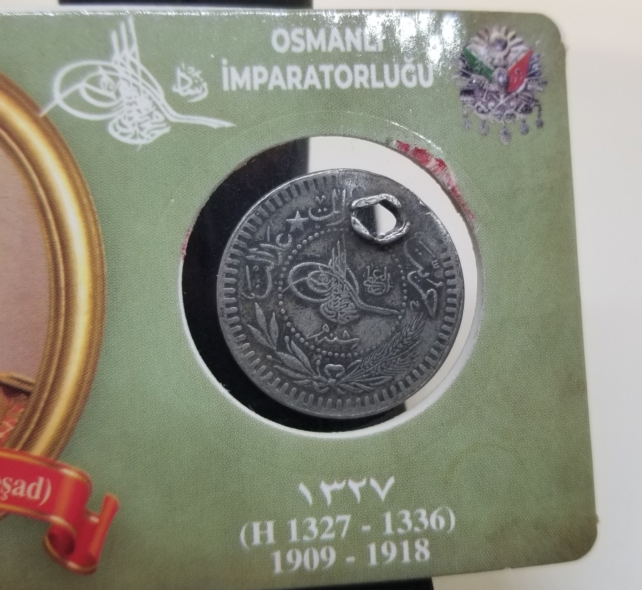 MEHMED REŞAD HAN DÖNEMİ KAPAMASINDA NİKEL 40 PARA