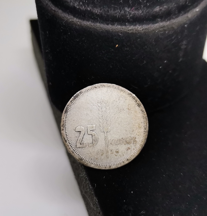 1936 YILI 25 KURUŞ