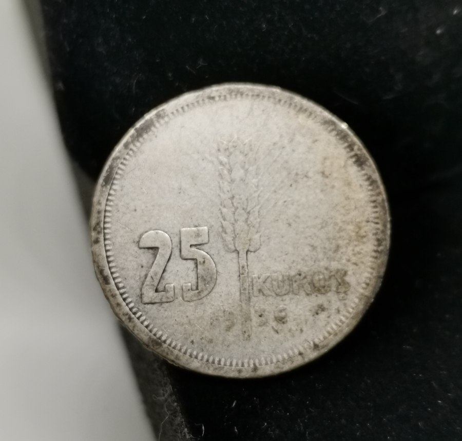 1936 YILI 25 KURUŞ