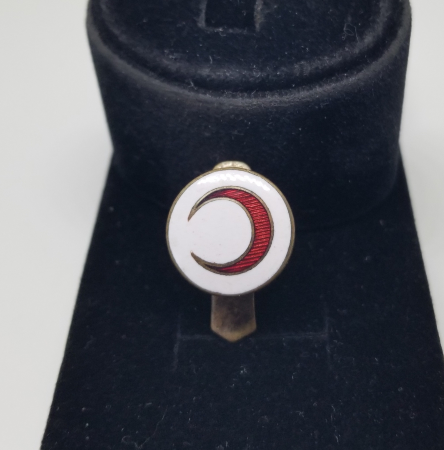 OSMANLI DÖNEMİ MİNELİ HİLAL-İ AHMER ROZET