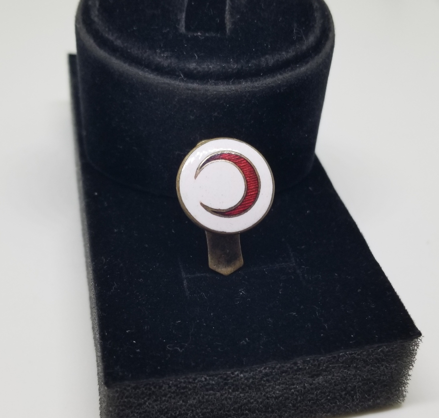 OSMANLI DÖNEMİ MİNELİ HİLAL-İ AHMER ROZET