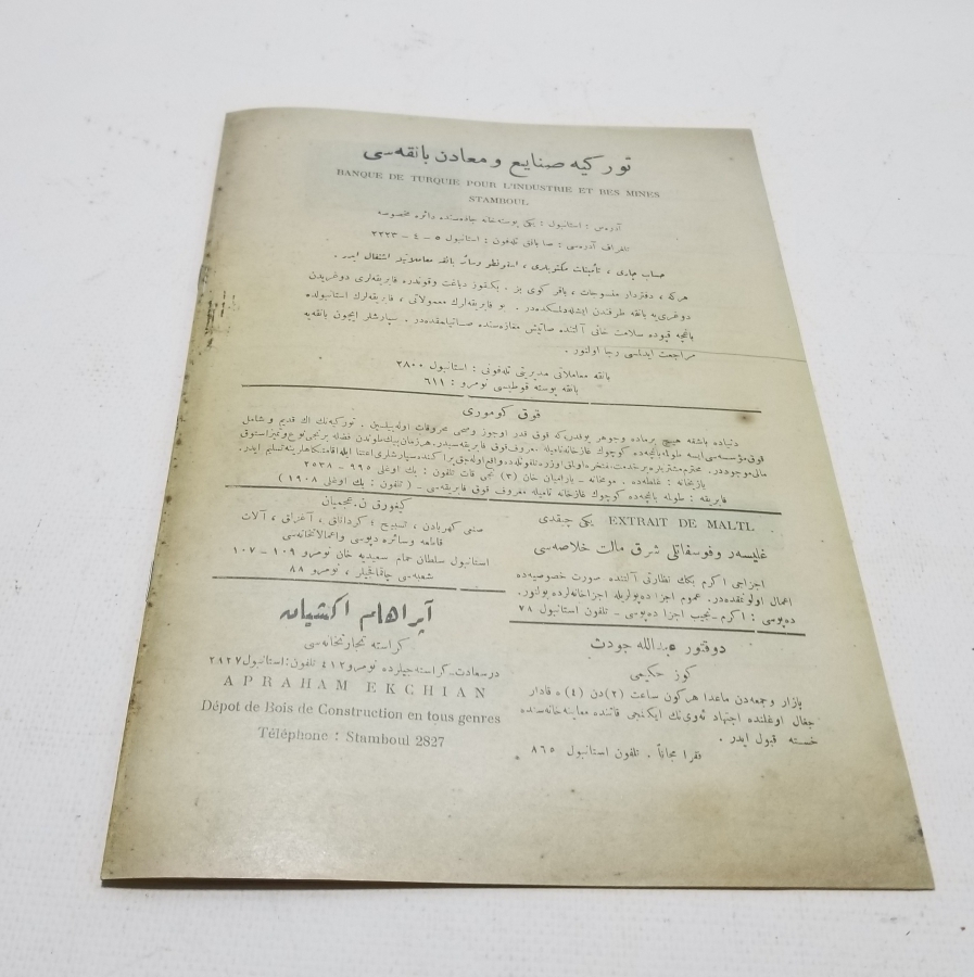 OSMANLICA İÇTİHAT DERGİSİ