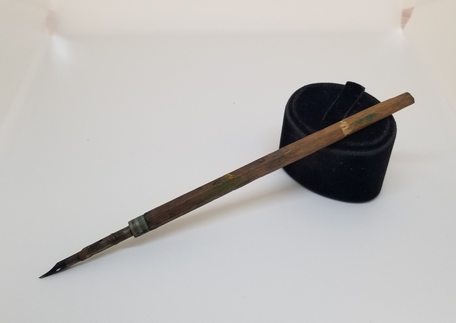 OSMANLI DÖNEMİ AHŞAP SAPLI DİVİT