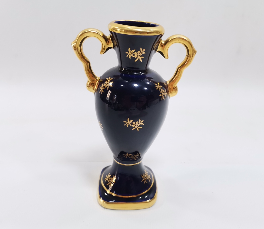 ANTİKA PORSELEN MİNYATÜR LİMOGES VAZO