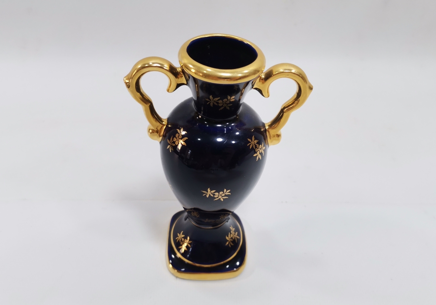 ANTİKA PORSELEN MİNYATÜR LİMOGES VAZO