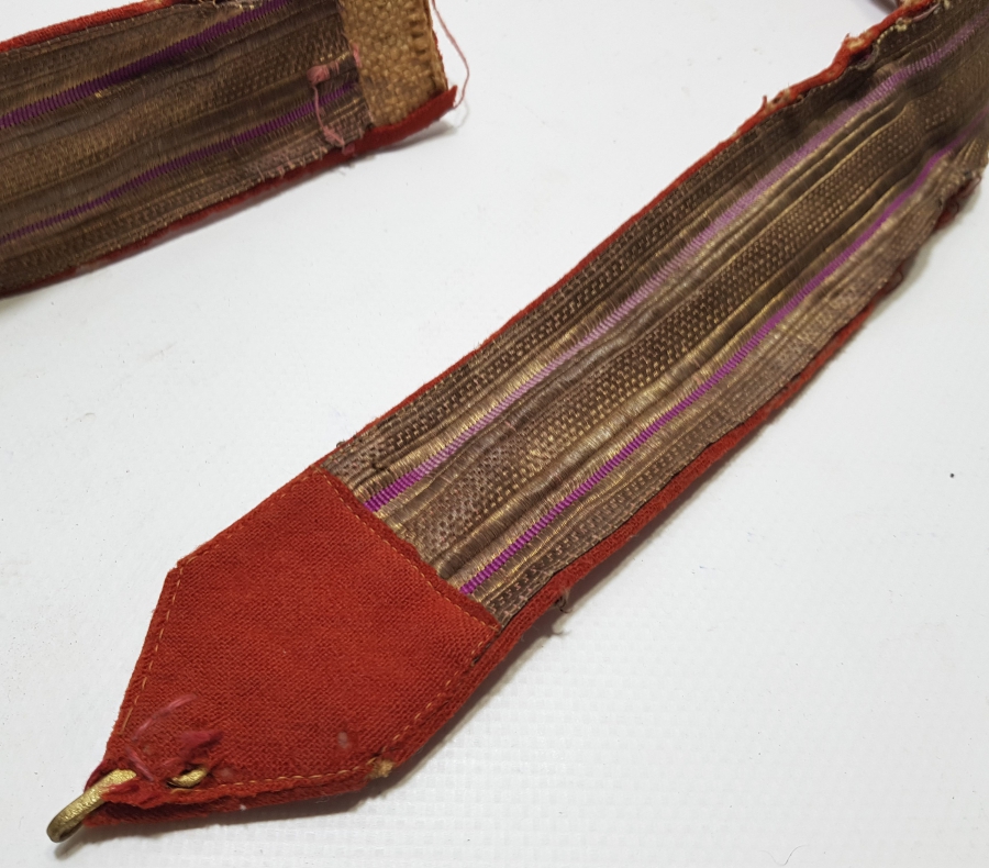 ERTUĞRUL ALAYLARI KOMUTANLARINA AİT OSMANLI DÖNEMİ ÇOK NADİR SUBAY KEMERİ