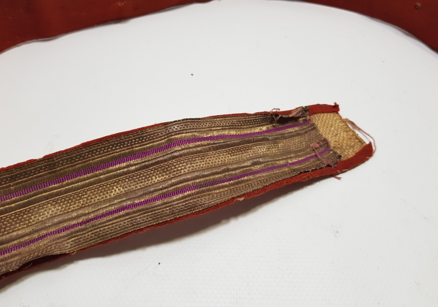 ERTUĞRUL ALAYLARI KOMUTANLARINA AİT OSMANLI DÖNEMİ ÇOK NADİR SUBAY KEMERİ