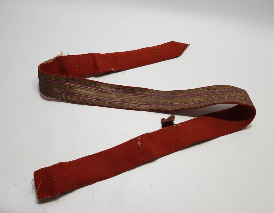 ERTUĞRUL ALAYLARI KOMUTANLARINA AİT OSMANLI DÖNEMİ ÇOK NADİR SUBAY KEMERİ