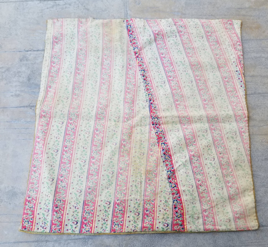 OSMANLI DÖNEMİ HEREKE DOKUMASI İPEK NADİR SAKAL-I ŞERİF - KUTSAL EMANET ÖRTÜSÜ