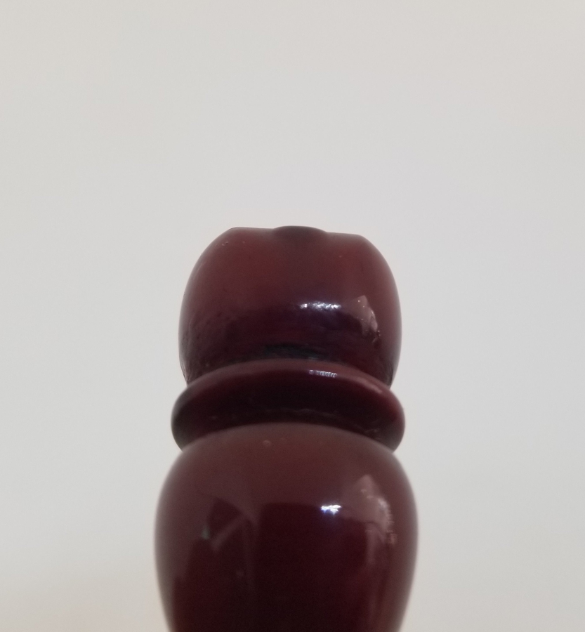 OSMANLI DÖNEMİ SIKMA KEHRİBAR TESPİH İMAMESİ