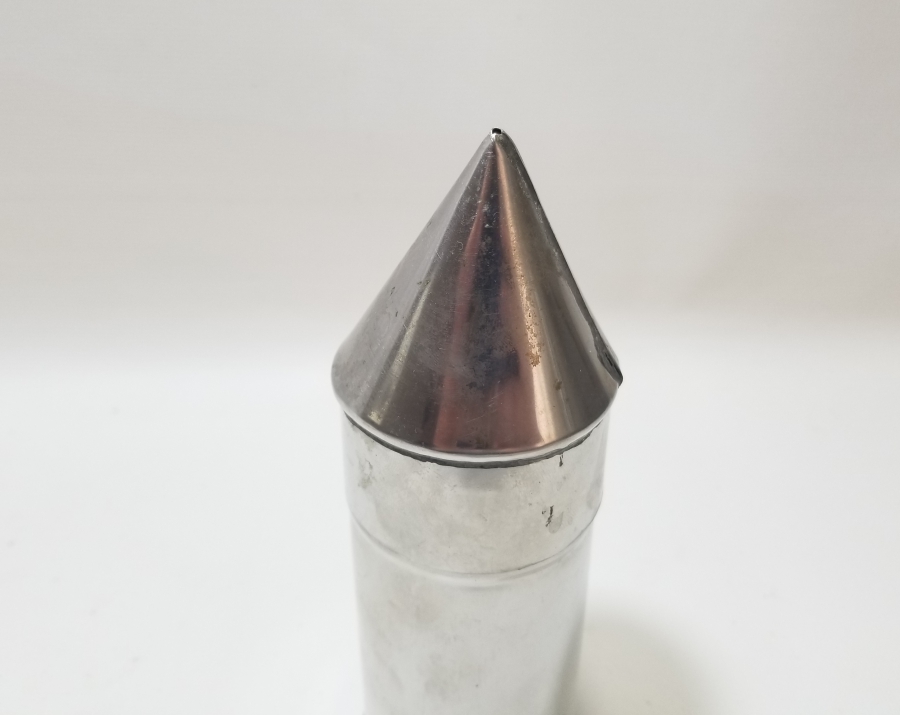 KALEM FORMUNDA YAPILMIŞ ANTİKA KAPAKLI KALEM KUTUSU