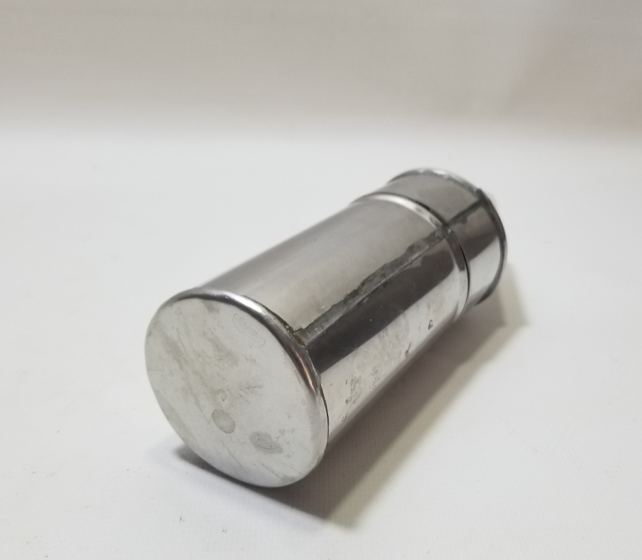 KALEM FORMUNDA YAPILMIŞ ANTİKA KAPAKLI KALEM KUTUSU