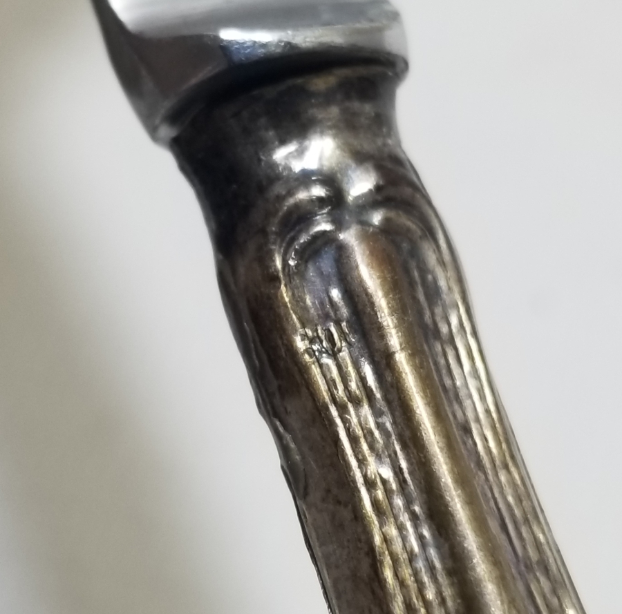 GÜMÜŞ SAPLI ALTILI ÇATAL BIÇAK SETİ