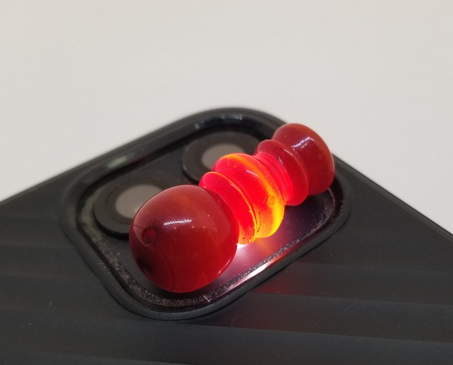 İKİ ADET ANTİKA TESPİH İMAMESİ