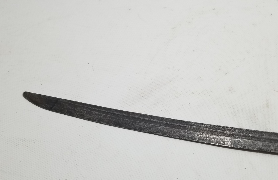 OSMANLI DÖNEMİ NADİR TİPTE ÇERKES SIRT KILICI